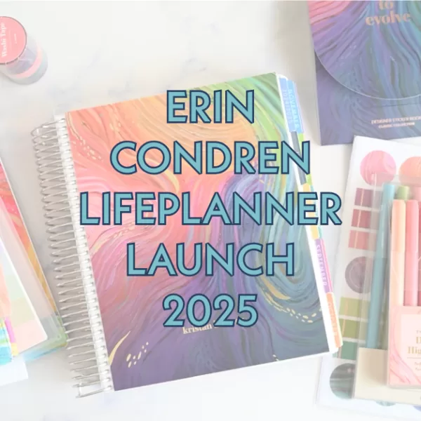 Erin Condren Planner Launch NEW for 2025