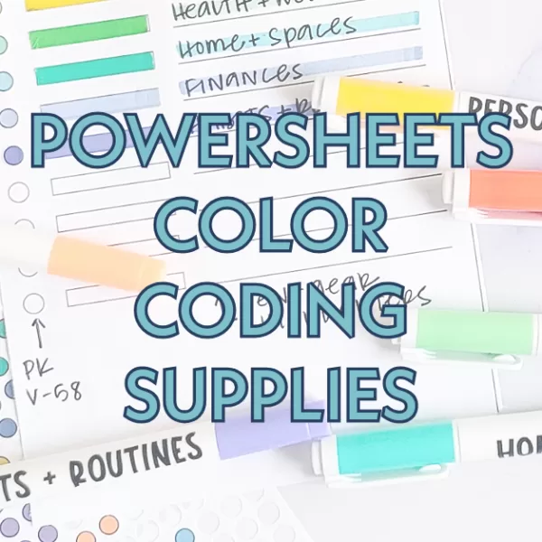 Color Coding in PowerSheets